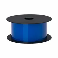 Continuous Label Stock: 2 in x 75 ft, Vinyl, Blue, Indoor/Outdoor (MPN BMSLT207RF)