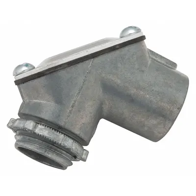 RACO 2662 Pulling Elbow, 1/2 in Trade Size, Zinc, Plain, 90° - Pull Elbows