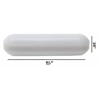 SP SCIENCEWARE Stirring Bar: Octagon, Alnico, 38.1 mm Overall Lg, 9.5 mm Dia, Autoclavable - Octagonal Stir Bars