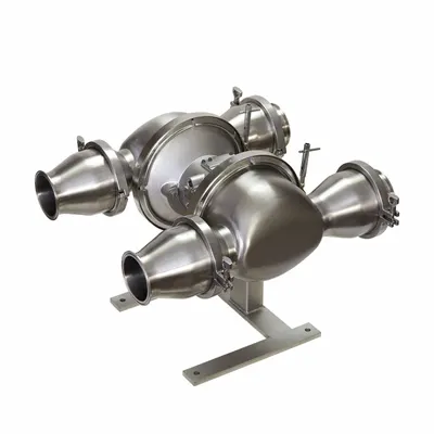 GRACO Double Diaphragm Pump: Stainless Steel, 4 in, Tri-Clamp, 90 gpm, 277 ft Max. Head - USP Class VI-Compliant Pharmaceutical-Grade AODD Pumps