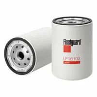 FLEETGUARD Automotive Oil Filter: 13/16"-16 UNS-2B Thread Size, 7 in Overall Ht, Oil (MPN LF16102)