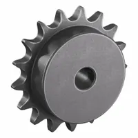 TRITAN Sprocket: One-Sided Hub, For Single Strands, 50, 17 Teeth, 3.401 in Pitch Dia, Steel (MPN 50B17H X 5/8 MPB)