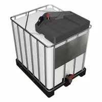 DENIOS Accessories for IBC Totes: 28.7 in x 7 in x 31.1 in, K22-0154, 28.7 in x 7 in, Gray