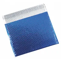 Bubble Mailers,13 3/4x11",Blue,PK48: 13 3/4 in Usable Wd, 11 in Usable Lg, 11 in Outside Lg, 48 PK (MPN GBM1311B)