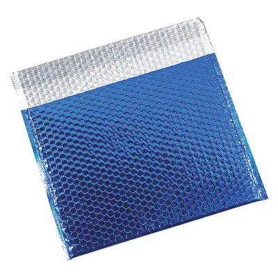PARTNERS BRAND Bubble Mailers,13 3/4x11",Blue,PK48: 13 3/4 in Usable Wd, 11 in Usable Lg - Glamour Bubble Mailers