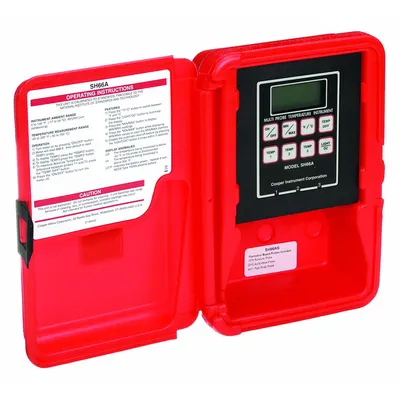 COOPER ATKINS SH66A-E 3-Channel Thermistor Meter - Thermistor Meters without Data Output
