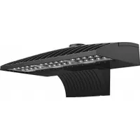 Anti-Glare Wall Pack: LED, 8,199 lm, 4000K, 120 to 277V AC, 71 W, Type III, 7 5/8 in Overall Ht (MPN DSXW2 P2 40K 70CRI T3M MVOLT SRM DDBXD)