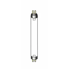 UV lamp for water purification systems, compatible with ELGA model CN060RDM1-115. Emits ultraviolet light for disinfection of water, eliminating microorganisms to maintain water quality. Used as a replacement component in compatible ELGA purification units.
