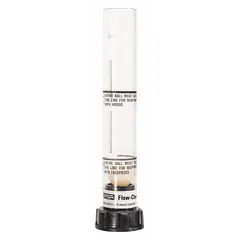 The MSA Flow Check Meter OptimAir is a device used to verify airflow performance of powered air-purifying respirator (PAPR) blowers. It measures and confirms that the blower delivers the required flow rate for respiratory protection in industrial environments.