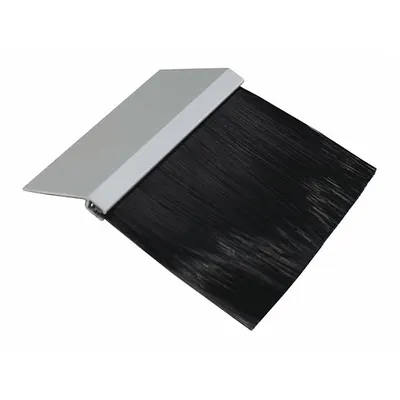 AMERICAN GARAGE DOOR SUPPLY Brush Seal: 45° Angle, Nylon, 3 in Brush Lg - Material Handling