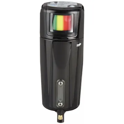 PARKER Pneumatic Oil Filter: Coalescing, 1/4 in NPT, 0.01 micron, 145 cfm - Sterile Compressed Air Filters