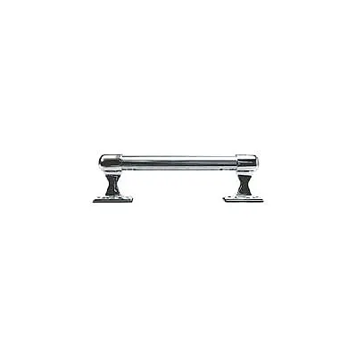 PHOENIX Large Hand Rail Kit: Stainless Steel, Silver, Chrome Plated, Round - Truck Hand Rail Mounting Kits