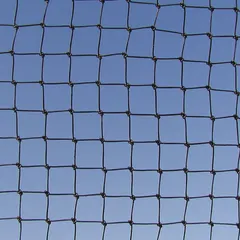 This heavy-duty bird control netting is made from black polyethylene with UV protection, providing a durable physical barrier for excluding bats and birds from structures. With a coverage area of 2,500 sq ft, it is suitable for use in industrial and commercial settings such as buildings, warehouses, and agricultural facilities.