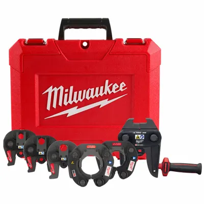 MILWAUKEE 49-16-2691SA Stainless Steel Jaw & Ring Set for - Jaw & Ring Sets for Extended Press Tools Only