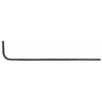 PROTO Hex Key: 0 Ball Ends, 3/64 in Tip Size, SAE, Long, Alloy Steel, Black Oxide, 3 in Handle Lg, L (MPN J46103)
