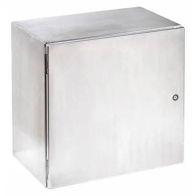 HOFFMAN Enclosure: 304 Stainless Steel, 20 in x 20 in x 12 in, NEMA 12/3R/4/4X - Stainless Steel Enclosures