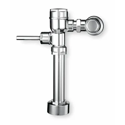 SLOAN Manual Flush Valve: Crown, Exposed, Top, 1 gpf Gallons per Flush, 11 1/2 in Rough-In - Toilet Manual Flush Valves