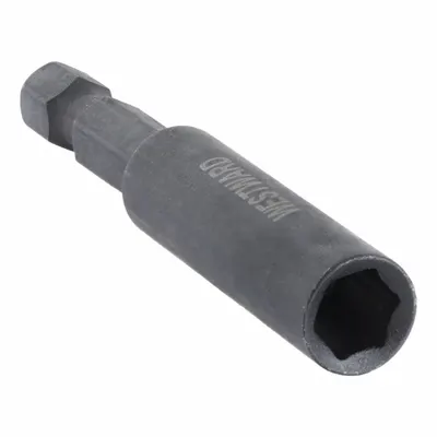 WESTWARD Bit Holder: Bit Holder, Impact, 1/4 in Compatible Bit Size - Standard Bit Holders
