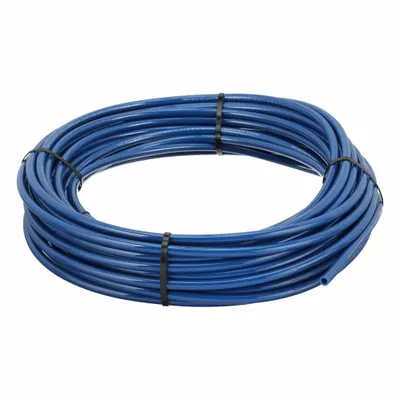 PARKER Standard Polyurethane Tubing, 10 mm ID x 12 mm OD, 100 ft, Blue