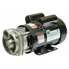 This Dayton turbine centrifugal pump is driven by a 2 hp capacitor-start/run motor rated for 115/208-230V AC. It delivers a shut-off pressure of 100 psi, suitable for high-pressure water transfer, boosting, and circulation. The TEFC enclosure protects the motor in dusty or damp environments.