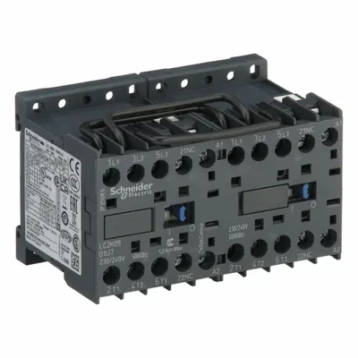 SCHNEIDER LC2K0901U7 Miniature Reversing IEC Contactor - Miniature, Reversing IEC Contactors