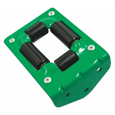 SPEEDAIRE Roller Guide: For RWA Series Reel Series, Nylon, Green, Steel, For 6 in Reel Wd - Roller Guide Assemblies for Spring-Return Hose Reels