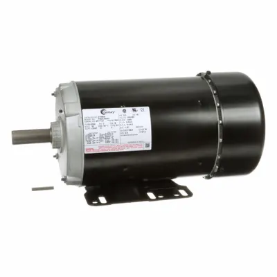 CENTURY General Purpose Motor: Rigid Base Mount, Totally Enclosed Fan Cooled, 3 hp - Rigid Base 3-Phase General Purpose AC Motors