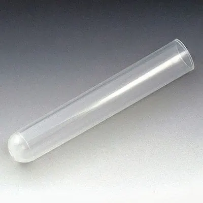 GLOBE SCIENTIFIC Test Tube: Test Tube, Polypropylene, 5 mL Capacity - mL - Plastic Culture Tubes