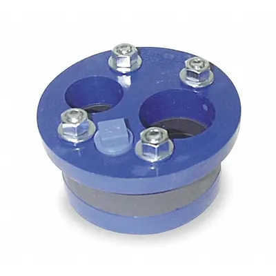 CAMPBELL Well Seal: Plastic, 1 in_1 1/4 in Compatible Drop Pipe, 4 in Compatible Casing ID - Well Seals