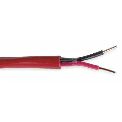 CAROL Fire Alarm Cable: 1,000 ft Cable Lg, Riser, Riser, S-R PVC, Semi-Rigid PVC - Unpaired Unshielded Cables