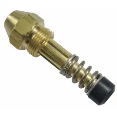 Nozzle for directing or controlling air or gas flow in HVACR equipment. Used in industrial heating, ventilation, and refrigeration systems for precise airflow management.
