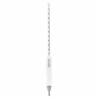 Specific Gravity Hydrometer: Baume/Specific Gravity, 1.200/1.420, 0.005, Glass, +/-0.002/+/-0.2° (MPN 6603DS-2)