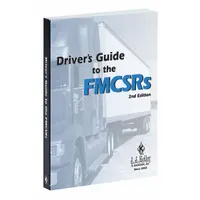 Regulatory compliance reference material covering FMCSR regulations. Includes a Driver Receipt Page in English for documenting driver acknowledgment. Used by fleet and safety managers to support driver documentation and compliance in transportation operations