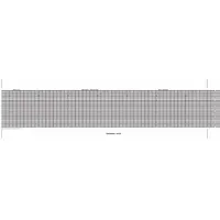 Strip chart paper for Yokogawa model 4151 recorders. Features a 4 1/2 inch width and gray grid. Suitable for continuous data recording in process monitoring, laboratory, and environmental applications