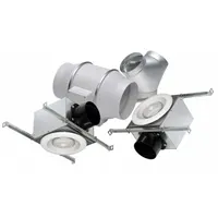 In-Line Duct Fan: 293 cfm Max., 6 in Duct, 65 W, 120V AC, 1 Ph, IP44, Thermoplastic (MPN KIT-TD150H)