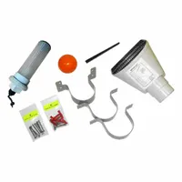BUSHMAN First Flush Kit: 20 in Overall Ht, 8 in Overall Wd, Plastic, 8 in Overall Lg (MPN BCK0003)
