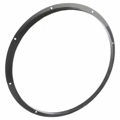 Steel companion flange designed for tubeaxial fans with 48-inch fan diameter. Includes predrilled mounting holes with 5/8-inch hole diameter for alignment and installation. Used to mount and secure tubeaxial fans in ventilation and exhaust systems.