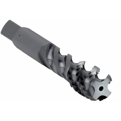 OSG 9/16"-18 UNF Spiral-Flute Tap, H3 / 2B-3B, 4 Flute, Bottoming Chamfer - Spiral-Flute Taps for Steel & Stainless Steel