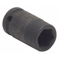 WESTWARD Impact Socket: 1/4 in Drive Size, SAE, 9/32 in Socket Size, 6-Point, Std