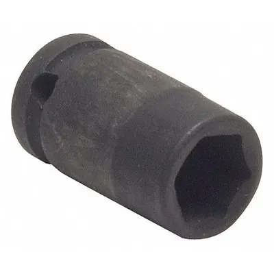 WESTWARD Impact Socket: 1/4 in Drive Size, SAE, 9/32 in Socket Size, 6-Point - 1/4" Drive Impact Sockets