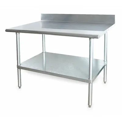 OEM Work Table: Fixed Ht - Stainless-Steel-Top Worktables