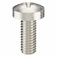 Machine Screw: M4x0.70 Thread Size, 10 mm Lg, 316, Stainless Steel, Plain, Pan, Phillips, 50 PK (MPN ZSCRW-465)