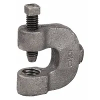 Beam Clamp: Malleable Iron, 440 lb Load Capacity, For 5/8 in Threaded Rod, 3/4 in Throat Dp (MPN 0500008024)