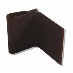 Reflector end cap clip used to secure reflector end caps in HVACR systems. Designed for mounting and retaining reflector assemblies in heating, ventilation, and air conditioning equipment.