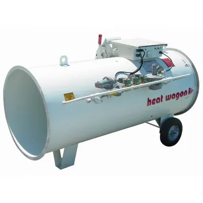 HEAT WAGON Direct Fired Heater, 2,000,000 BTU: 2,000,000 BtuH Heating Capacity Output - Direct-Fired Portable Gas Torpedo Heaters