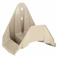 Garden Hose Hanger: 150 ft (5/8 in I.D.), Polymer, Tan, 8 1/2 in L x 7 1/4 in W x 8 in H (MPN 2384010)