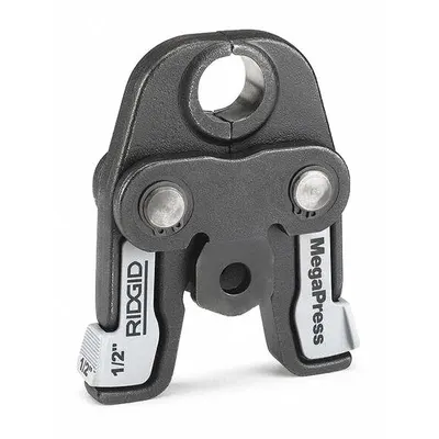 RIDGID Press Jaw: 1/2 in Pipe, Stainless Steel, For Viega MegaPress - Jaws for Compact Press Tools
