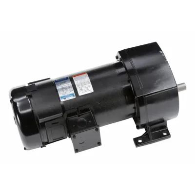 LEESON Parallel Shaft Gearmotors: Parallel, 90V DC, TEFC, 42 RPM, 705 in-lb Max Torque - Parallel Shaft DC Gearmotors