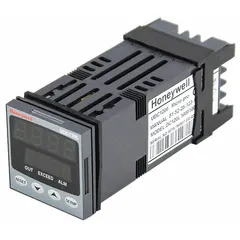 Digital controller for temperature regulation in commercial refrigeration systems. Used in walk-in coolers, freezers, and display cases to maintain consistent cooling.