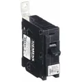 Single-pole miniature circuit breaker rated 40 A at 120/240V AC, with a maximum interrupting rating of 10 kA. Part of the BL Series, standard type, designed for bolt-on installation in Siemens P1 panelboards. Provides overcurrent protection for branch circuits in single-phase systems.
